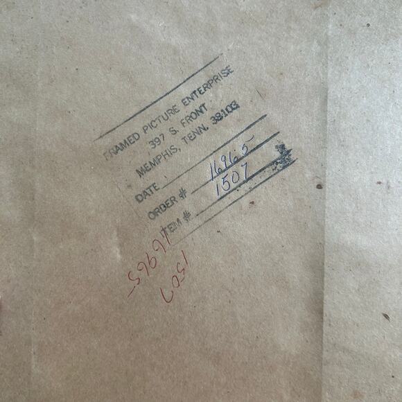 Vintage Ornate Gold Framed Print of Woman with Flowers, Victorian Style Wall Art - Picture 16 of 16